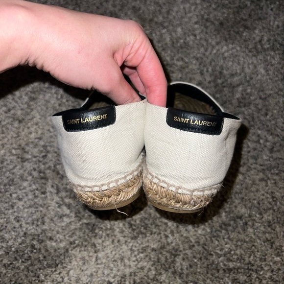 SAINT LAURENT- Canvas Espadrilles - Picture 5 of 5